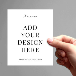 Custom Flyer Printing 4.5x5.6" Upload Your Design