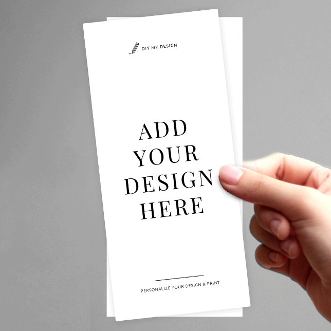 Custom Flyer Printing 4x9" Upload Your Design Rack Card (Creator Uploaded)