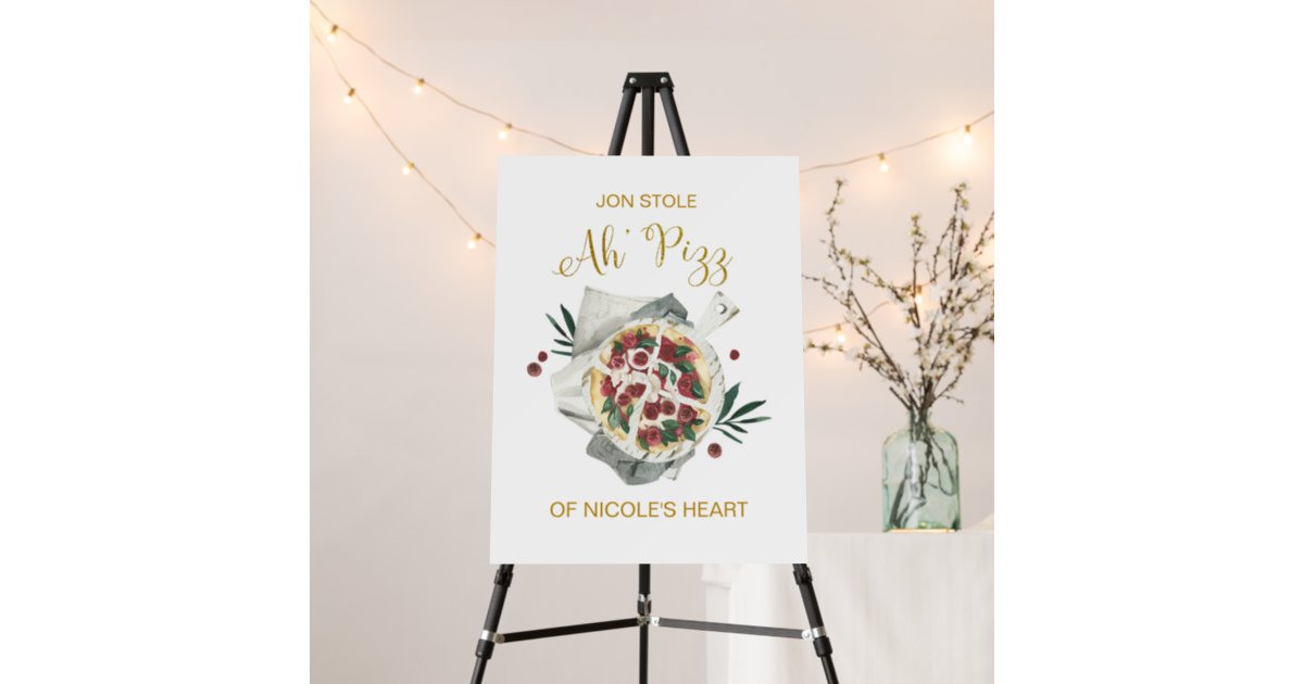 Custom Event Sign Printing 16x20 Foam Board, Zazzle