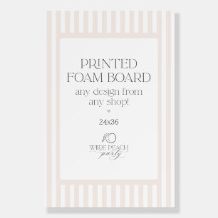 Custom Foam Board