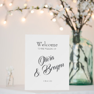 Custom Foam Board -- Elegant Wedding Décor