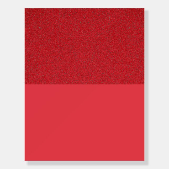 Custom Foam Board – Texture Top, Matte Bottom (Front)