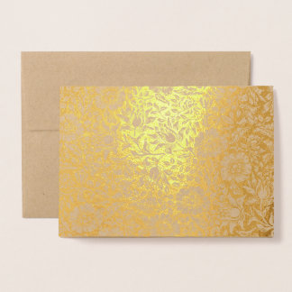 Custom  foil card