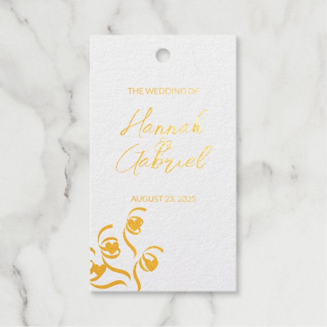 Custom Foil Gift Tags (Front)