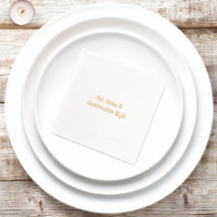 Custom  foil napkins