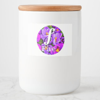 Custom Food Container Label