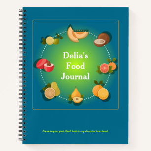 Custom Food Diet Health Journal