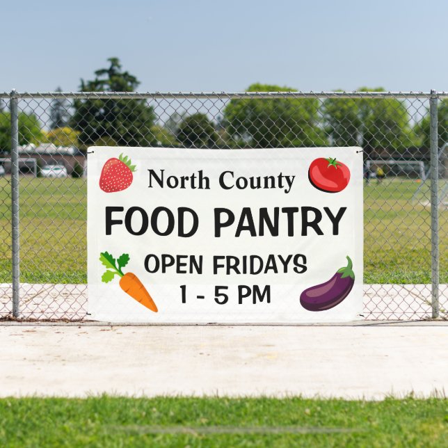 Custom Food Pantry Banner (Insitu)