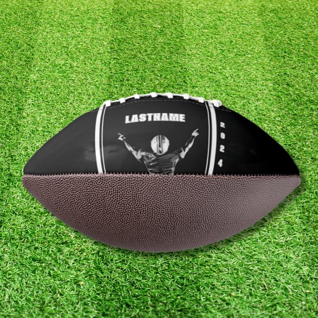 Custom Football - Athlete Gift Custom Name (Custom Football - Name and Year Gift)