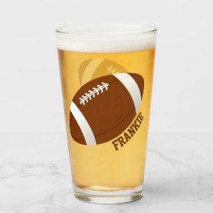 Custom Football Glass