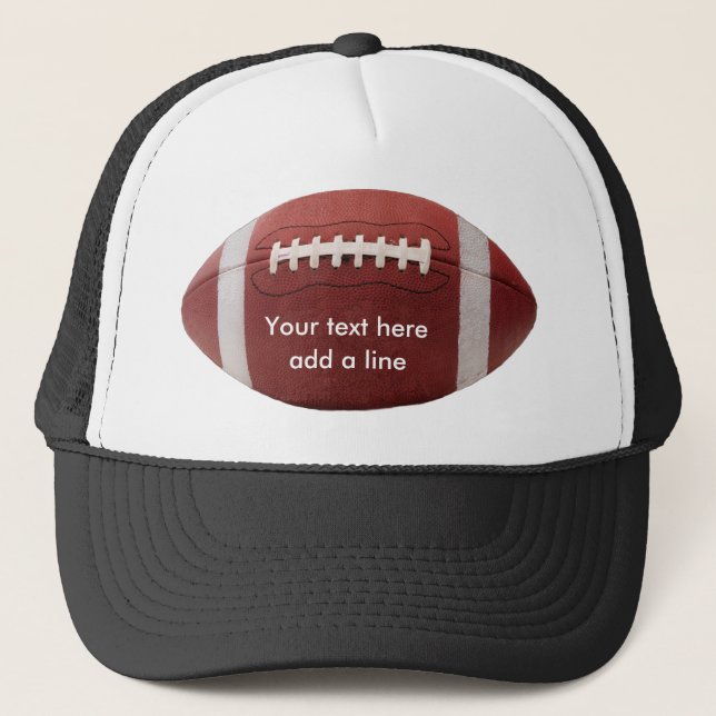 Custom Football Hat (Front)