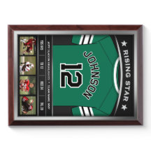 Custom Football Jersey Number Stats Team Colors