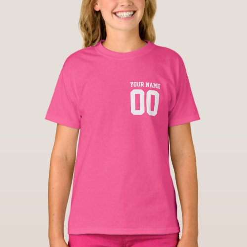 Custom Football  Name Number   Sports  T_Shirt