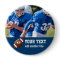 Custom Football Photo Name and Number