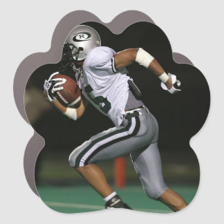Custom Football Photo Sports Car Magnet