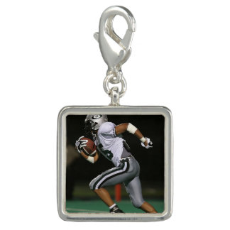 Custom Football Photo Sports  Charm