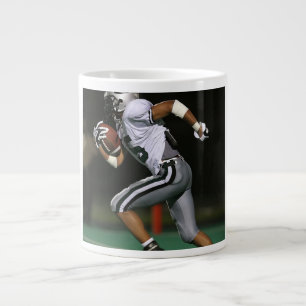 Custom Football Photo Sports Giant Coffee Mug