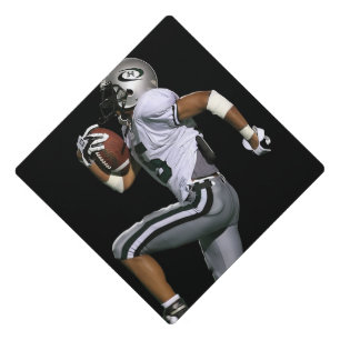 Custom Football Photo Sports Graduation Cap Topper