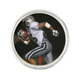 Custom Football Photo Sports Lapel Pin