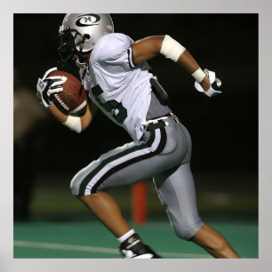 Custom Football Photo Sports Poster