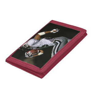 Custom Football Photo Sports Tri-fold Wallet
