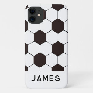 Custom Football Soccer Footballer birthday iPhone 11 Case