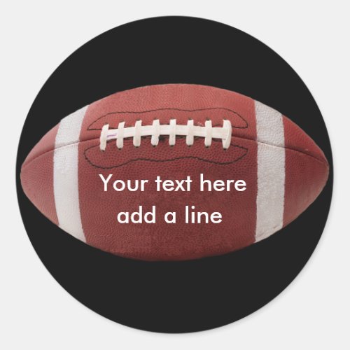 Custom Football Stickers