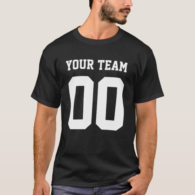 Custom Football T-shirts for Family Team Players (Front)