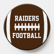 Custom Football Team Name and Color Personalized