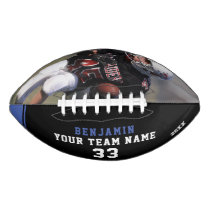 Custom Football with Name, Number, Team and Photo Custom Football with Name, Number, Team and Photo