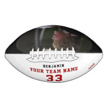 Custom Football with Name, Number, Team and Photo Custom Football with Name, Number, Team and Photo