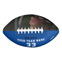 Custom Football with Name, Number, Team and Photo Custom Football with Name, Number, Team and Photo