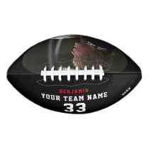 Custom Football with Name, Number, Team and Photo Custom Football with Name, Number, Team and Photo