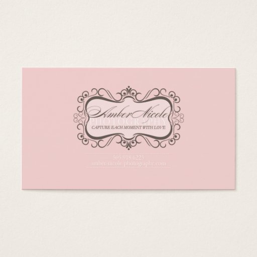 Customizable Custom for Amber Business Cards