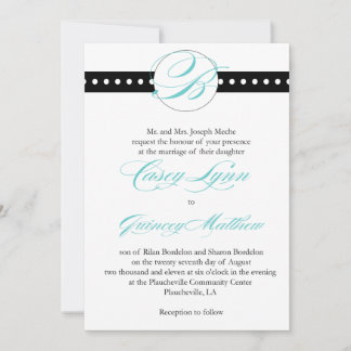 Custom for Casey and Quincey Invitation