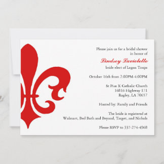 Custom for Katie Invitation