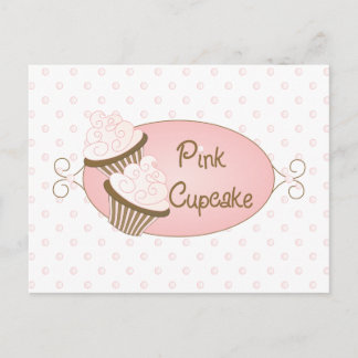 Custom for Pink Cupcake Postcard