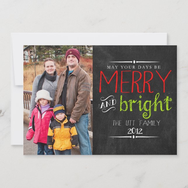 Custom for Tasha Holiday Card (Front)