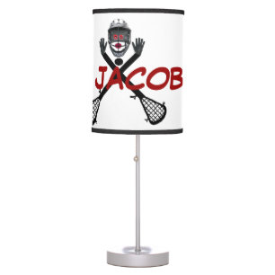 Custom For The Love of Lacrosse Table Lamp