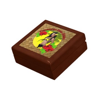 Custom For Yamamoto Hula Ohana Lauhala Gift Box by MoonArtandDesigns at Zazzle
