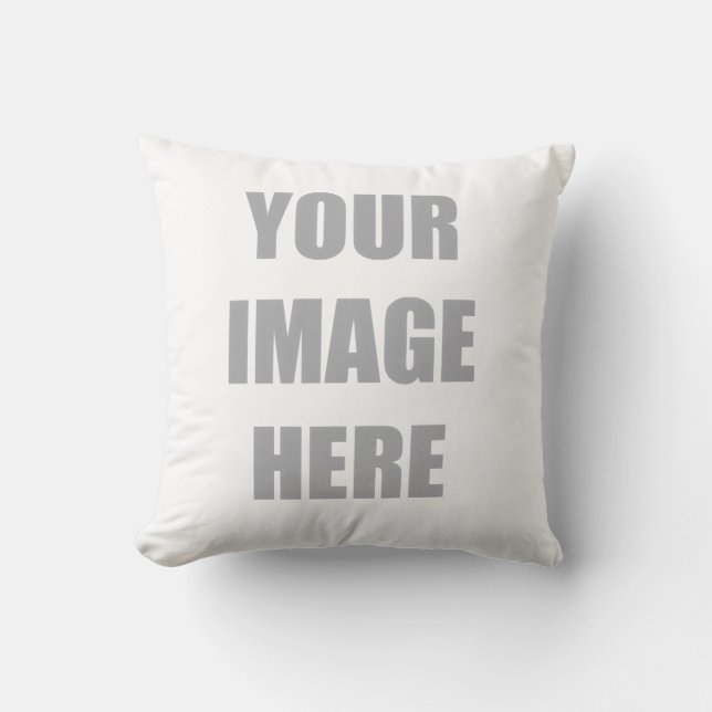 Custom For You Throw Pillow (Front)