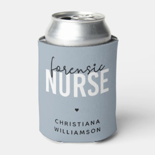 Custom Forensic Nurse   Forensic Nursing Gifts  Can Cooler