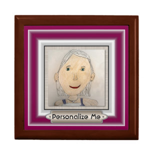 Custom Frame to Add Your Art Or Photo Keepsake Box