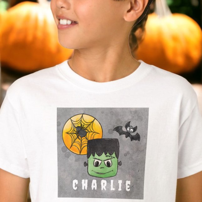 Custom Frankenstein Halloween T-Shirt (Creator Uploaded)