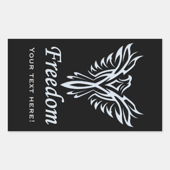 Custom Freedom Eagle stickers (Front)