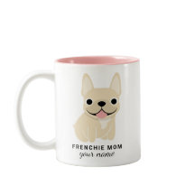 Custom French Bulldog Mug Name & Phrase & color