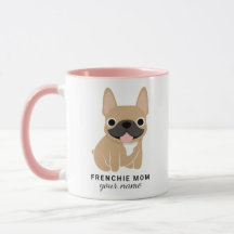 Custom Frenchie Mom Mug, French Bulldog mug