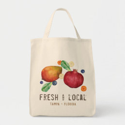 Custom Fresh and Local  Tote Bag