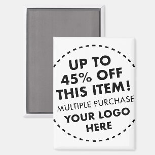 Custom Fridge Magnet - 45% OFF Bulk Buy Discount