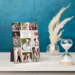 Custom Friends Collage Friendship Quote Photo Plaque<br><div class="desc">Friendship photo collage photo plaque for your best friends in high school or college. Add 9 of your favorite friend photos and order this present for your besties. A great 2024 graduation gift of friendship. Nothing says friends forever like a graduate photograph keepsake.</div>